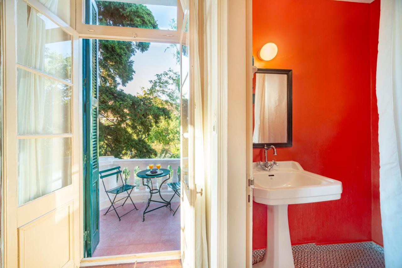 Hotel Archontiko Angelou à Alinda  Extérieur photo